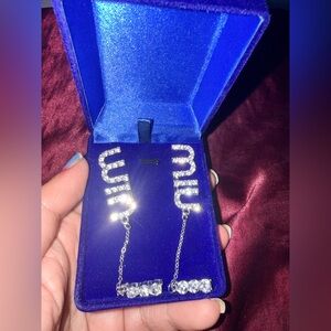 Austrian crystal silver earrings perfect for special occasions